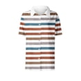 thumbnail image 4 of Women's Printed Button Down Shirts Short Sleeve Lapel Collar Top 2026 Summer Tops for Women Casual Loose Fit Clothing Pocket Tees Outfits Blouse, 4 of 6