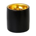 thumbnail image 3 of Quemador de incienso de cerámica para Quemador de velas de Inicio Negro Sunnimix, 3 of 8