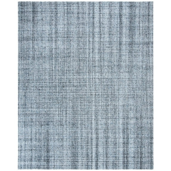 Safavieh  Handmade Abstract Bettie Modern Viscose Rug Blue/Black 6'  x  6' 6' Round Indoor,Handmade Round