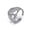 Silver, variant on Stainless Steel Non-Tarnish Adjustable Ring Tree Of Life Open Gold Silver R37