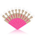 thumbnail image 1 of 20 piezas de cepillo de champú para pestañas de color rosa fuerte, extensiones de pestañas, suministros de cepillos cosméticos, herramienta para quitar cepillos de puntos negros, limpiador de pestañas, 1 of 4