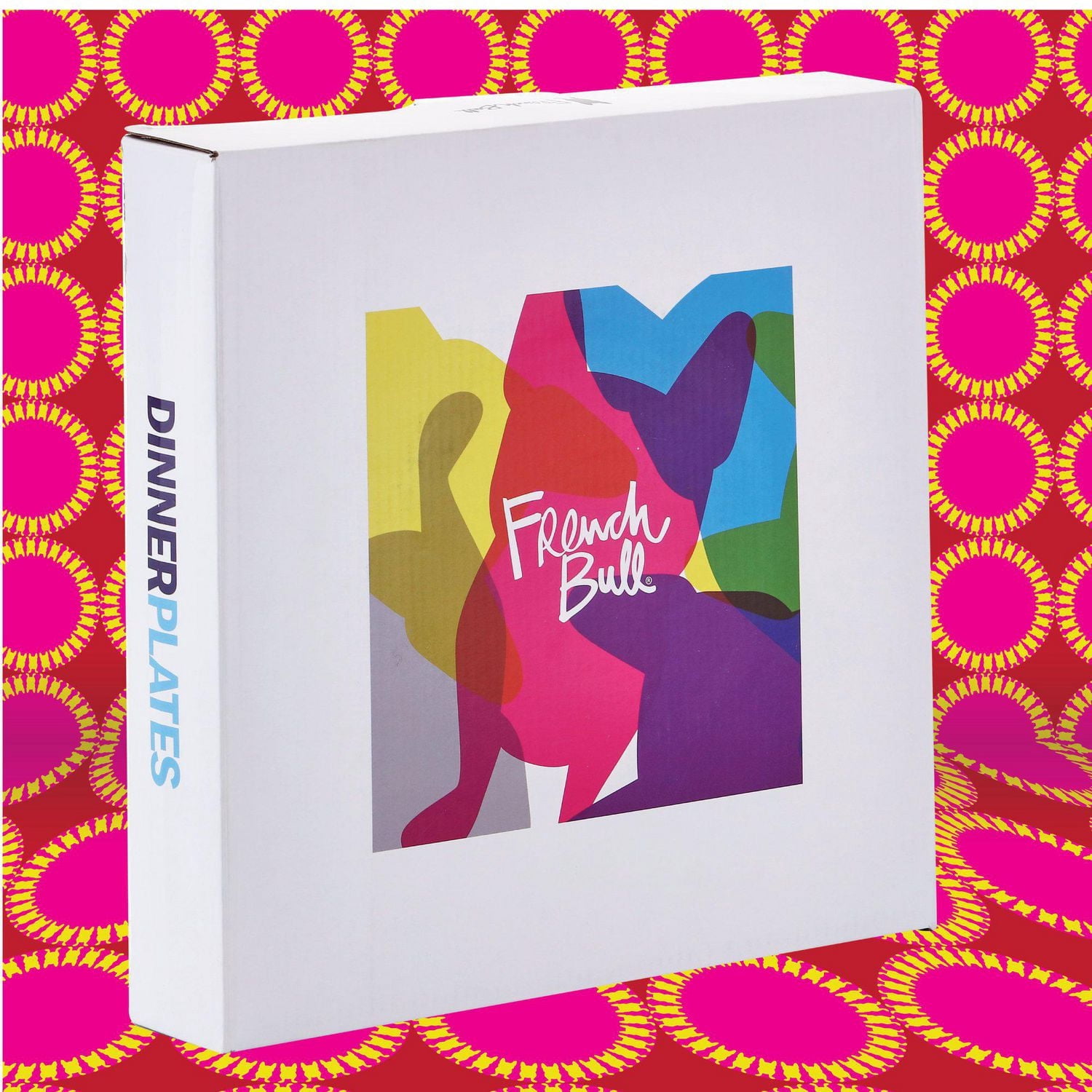 French Bull - 11" Dinner Plate Gift Box Set of 4