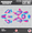 Magenta, variant on Kalair GFX Graphics Kit for Honda CR85 (2003-2014) Warrior Series