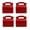 Dark Red (Pack of 30), variant on Dark Red (Pack of 30) Cardboard Party Favor Gift Boxes