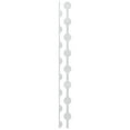 thumbnail image 3 of Ekena Millwork 94"H x 1/8"T Bridgeport Adjustable Acrylic Decorative Slat Wall Panel Kit, White (contains 11 Slats + 1 Straight Edge Starter Slat), 3 of 11