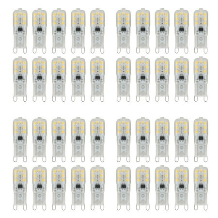 

40 x 5W LED Dimmable Capsule Bulb Replace Light AC220-240V Warm White
