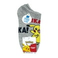 thumbnail image 2 of Pokemon, Boys 6+2 Bonus No-Show Socks, 8-Pack, Sizes S-L, 2 of 6