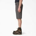 thumbnail image 3 of Dickies Men's DuraTech Ranger Relaxed Fit Duck Shorts, 11", Slate Gray, 44, 3 of 5