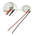 thumbnail image 2 of 10Pcs Piezo Discs 20mm Acoustic Pickup Transducer Prewired Microphone Trigger Drum CBG Guitar, 2 of 4