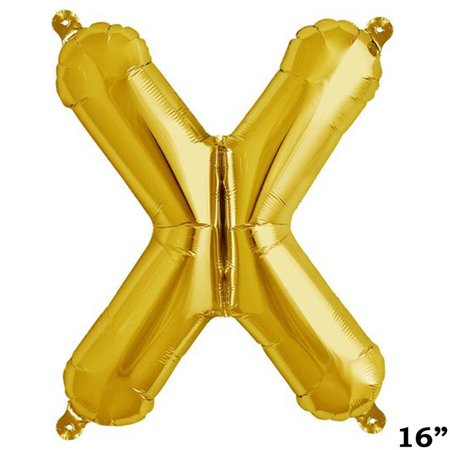 Efavormart Gold 16 Tall Alphabet Letters Number Foil Balloons