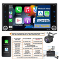 thumbnail image 4 of LICHENGTAI 7" Car Radio Stereo for Toyota Corolla 2000-2006 (Not for E120) Dual Knob 4+64GB DSP EQ Split Screen Dual with CarPlay and Android Auto, 4 of 6