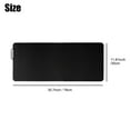 RGB Large Gaming Mouse Pad, TSV Extended Thick LED Keyboard Pad with 9