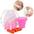 thumbnail image 3 of Silicone Menstrual Cup Feminine Lady Women Hygiene Menstrual Silicone Cup, 3 of 5