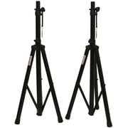 Pro Audio DJ Pa Speaker Tripod Stands W/ 15Ft Speakon To 1/4 Cables Package New