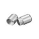 thumbnail image 4 of Hebillas de bloqueo de cordones Uxcell, tornillo de cordón elástico de aluminio sin atar, gris brillante, 4 of 5