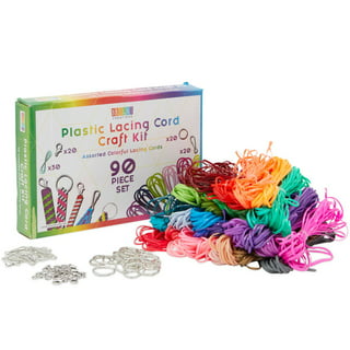 20 Bright Colors Plastic Lacing Cord DIY Bracelet Thread Jewelry Making  Supplies School Art Classes for Adults Children - AliExpress