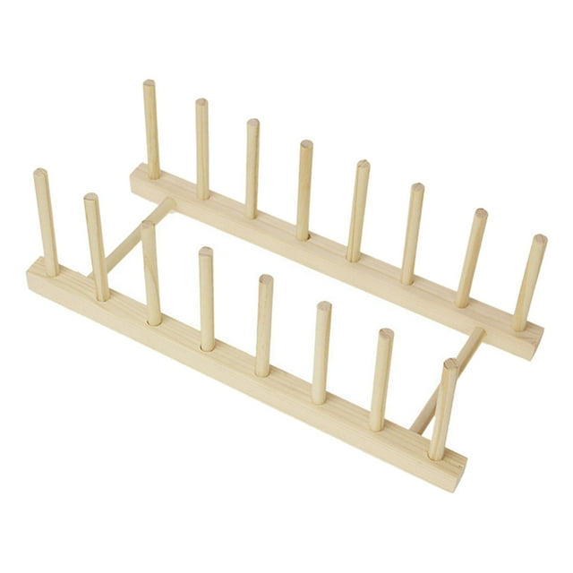 8 / 16-Spool Sewing Thread Rack - Standing Embroidery Thread Spool Holder for Large