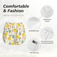 thumbnail image 6 of Lsque Flowers and Butterflies Printed Women's Running Shorts with Liner Pockets,Elastic Quick Dry Workout Athletic Gym Yoga Shorts,Womens High Waist Shorts-Small, 6 of 9