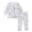 White_001, variant on Aocisk Pajamas for Kids Kid DIY Hand Painted Homewear Set Coloring Pajama Sets for Boy and Girl Play and Wear Construction Vehicle Sketch Girls Pajama Sets White_001 5-6 Years