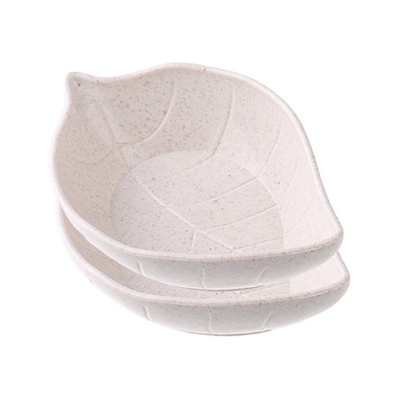 2Pc Wheats Stalks Leaves Plates Originality Snacks Plates Japanese Tableware Vinegar Plates Soy Plates Pickle Plates Gifts