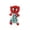Red, variant on Plush Catnip Hide and Seek Toy for Cats, Bite Resistant Interactive Chew Plaything with Hidden Pocket, Soft Fabric for Nuzzling, Kicking and Solo Fun Red