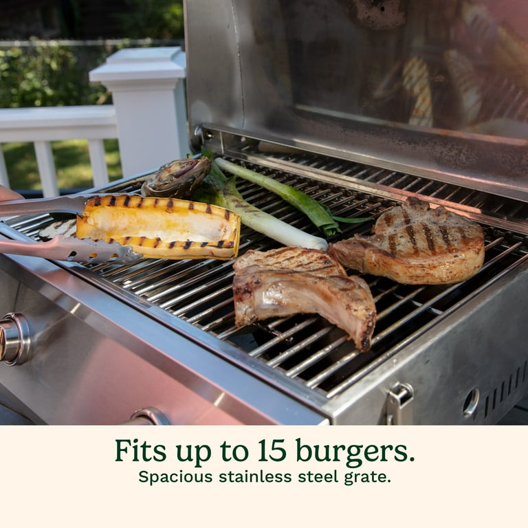 Cuisinart CGG 306 Chef s Style Stainless 2 Burner Tabletop Gas Grill Silver Walmart