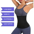 Junlan Women Sauna Sweat Waist Trimmer for Weight loss Sauna Suit
