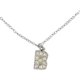 thumbnail image 2 of Aeropostale Colgante de collar con inicial de diamantes de imitación para mujer, 20 pulg., 2 of 2