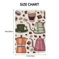 thumbnail image 5 of Zufioo Vintage Coffee Print Baby Stroller Seat Nursing Cover, Baby Stroller Canopy Seat Cover Breastfeeding Cover, Suitable for Indoor and Outdoor-One Size, 5 of 9