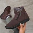 thumbnail image 4 of Xmyrz Snow Boots For Men Couple Outdoor Warmth Anti Slip Lightweight Cosie Wide Calf Boots Winter Boots Mens Shoes, 4 of 7