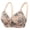 OTHER, variant on Women's Wireless Push Up Bra Adjustable Straps High Racerback Bra Soft Breathable Comfort Wireless Bra Blue, Size 90C