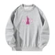 thumbnail image 4 of Sudadera de cuello redondo para mujer, jersey suave de manga larga, cómoda, holgada SG, 4 of 9