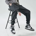 thumbnail image 4 of Pantalones vaqueros de talla grande 2024 para hombre, pantalones vaqueros casuales de moda para correr, pantalones vaqueros harén, pantalones vaqueros de cintura elástica nuevos de Hip Hop, pantalones, 4 of 5