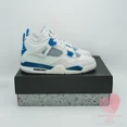 thumbnail image 4 of Ni - ke Air Jordan 4 Retro Military Blue 2024 FV5029-141 Men's Size 12, 4 of 5