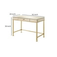 thumbnail image 5 of Rectangular Storage Writing Desk Pink - Saltoro Sherpi, 5 of 6