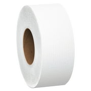 Scott 100% Recycled Fiber Jumbo Roll (JR) Commercial Toilet Paper (67223), 1-PLY, White, 12 Rolls per Case, 2,000' per Roll