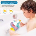 thumbnail image 4 of Juguetes de baño, juguete de piscina para bañera, juguete de pingüino flotante para bebé, juguetes de baño luminosos con fuente musical, juguete de juego de agua eléctrico, juguetes de baño JFHHH pequeña, 4 of 5