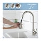 thumbnail image 3 of Kitchen tap with pull-out sprayer,360 rotatable Kitchen sink tap,Kitchen mixer tap made of brushed stainless steel, 3 of 5