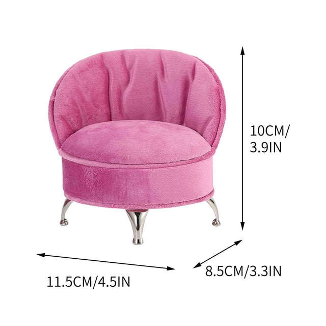 Pntutb Simulation Sofa Jewelry Jewelry Box Holland Velvet Jewelry Earrings Jewelry Storage Jewelry