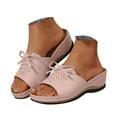 thumbnail image 3 of DAFEI Sandales pour Femmes Sandales de Plage Sandales de Plage pour Dames Chaussures Compensées d'Été Pantoufles pour Femmes Sandales Bohèmes Chaussures Mode, 3 of 8