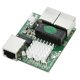 thumbnail image 2 of Módulo conmutador de red RJ45 de tres puertos Gigabit de 1000 Mb/s, de grado industrial, con alimentación de 5 V-12 V., 2 of 6