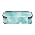 thumbnail image 3 of Goofa Blue Marble Pattern Pencil Case, Multi- Slot Pencil Pouch, Portable Pencil Bag, Pen Case for& Office, 3 of 9