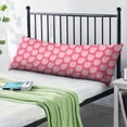thumbnail image 2 of Pink Pig Body Pillow Cover 20x54 - Kawaii Watercolor Pig Illustration - Cozy Skin-Friendly Pillow Case with Zipper for Bedroom, Sofa, 2 of 5