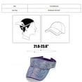 thumbnail image 3 of Bling Rhinestones Sport Hats Adjustable Summer Cap Visor Caps Unisex, 3 of 6
