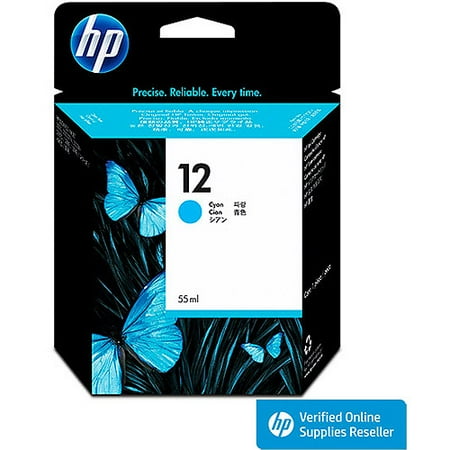 HP 12 Cyan Original Ink Cartridge (C4804A)