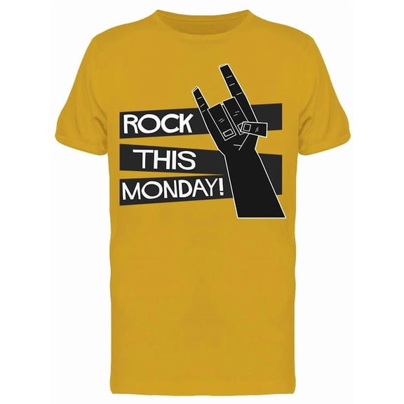 Rock This Monday Tee Men's -Image by Shutterstock