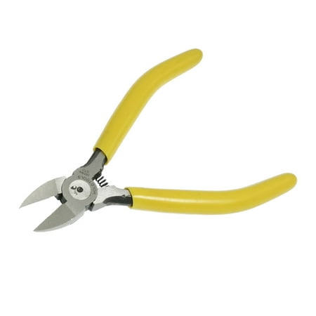 

Unique Bargains 5 Long Yellow Handle Wire Cutter Diagonal Pliers Hand Tool