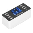 thumbnail image 3 of Cargador Multipuerto, Diseño Compacto, Amplio Voltaje De Entrada, Concentrador De Carga USB De 8 Puertos, Alta Compatibilidad Para Teléfonos Inteligentes Para El Hogar, 3 of 7