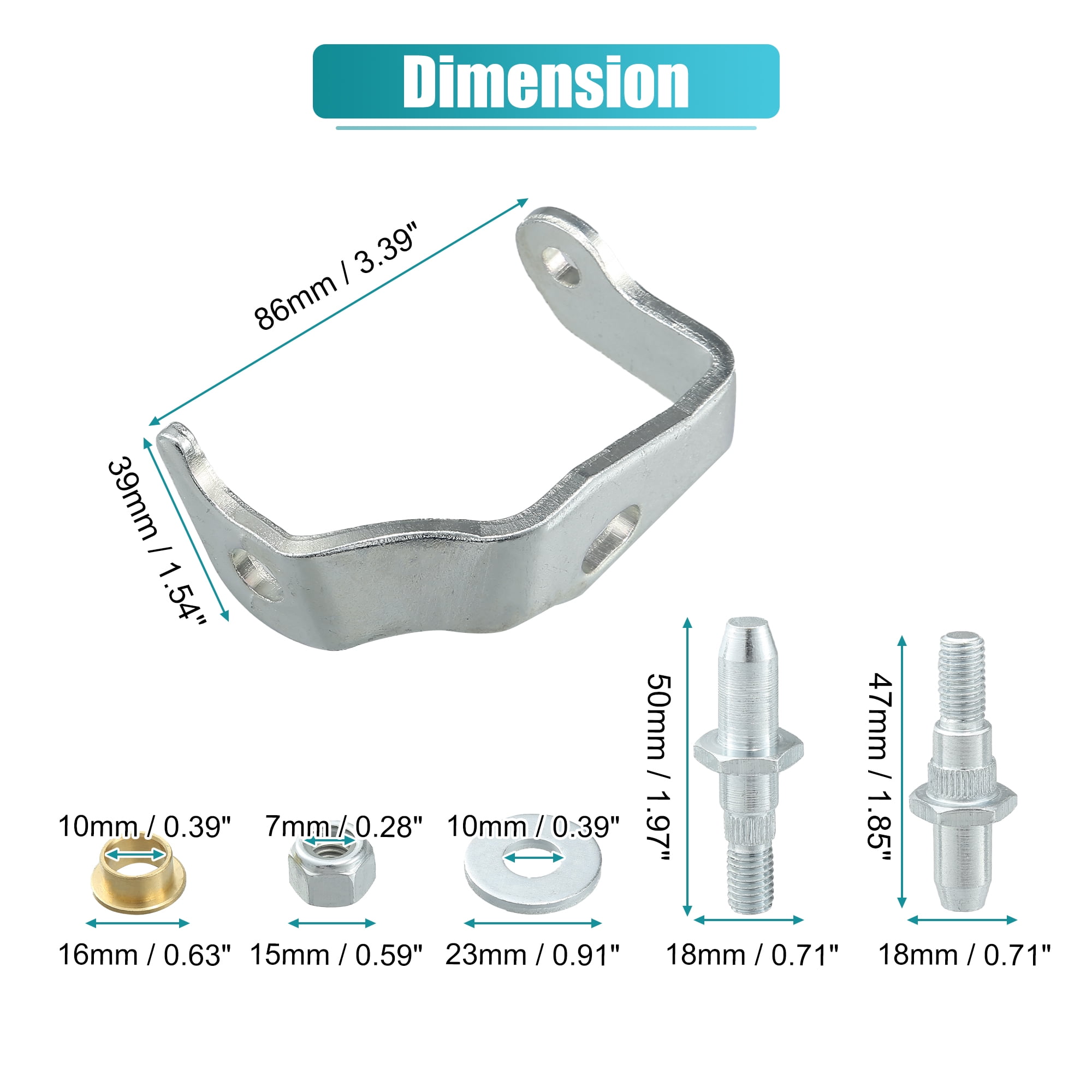 Unique Bargains Front Door Hinge Pin Bushing Repair Kit for Chevrolet Vehicles