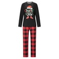 thumbnail image 4 of Family Christmas Pajamas Matching Sets Xmas Matching Pjs for Adults Kids Holiday Home Xmas Family Sleepwear Set, 4 of 10